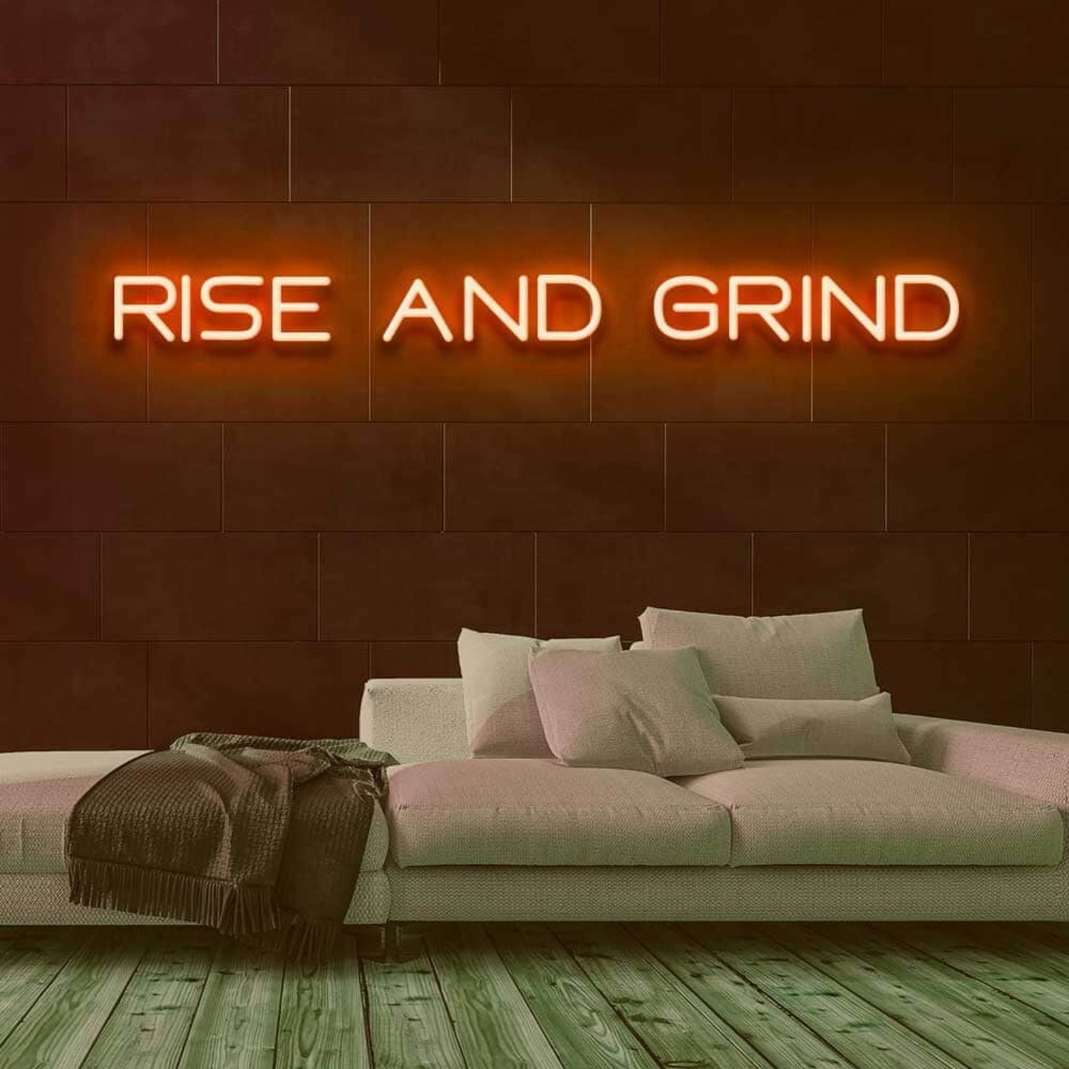Rise And Grind V1 Led Neon Sign | Shineneon