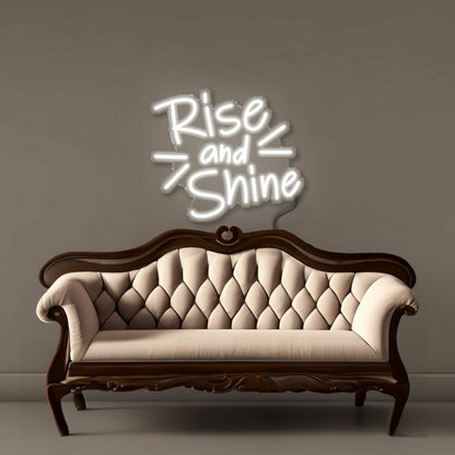 Rise And Shine Led Neon Signs | Shineneon