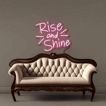 Rise And Shine Led Neon Signs | Shineneon