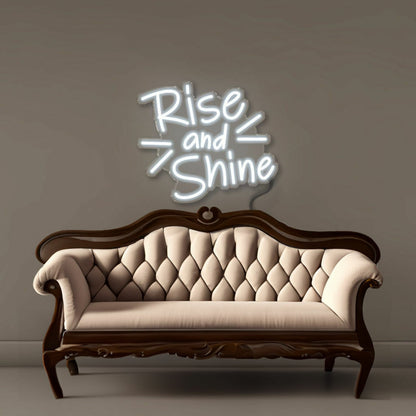 Rise And Shine Led Neon Signs | Shineneon