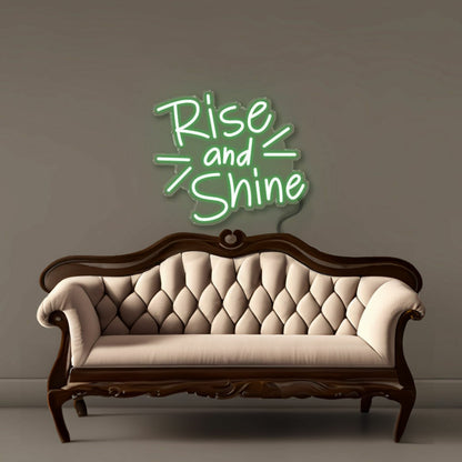 Rise And Shine Led Neon Signs | Shineneon