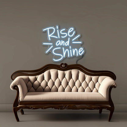 Rise And Shine Led Neon Signs | Shineneon