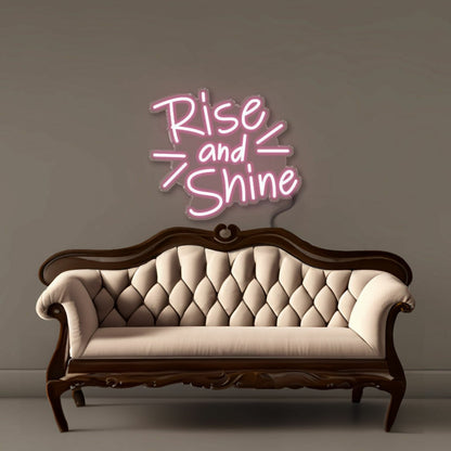 Rise And Shine Led Neon Signs | Shineneon