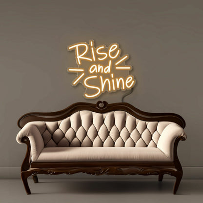 Rise And Shine Led Neon Signs | Shineneon