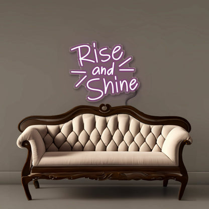 Rise And Shine Led Neon Signs | Shineneon