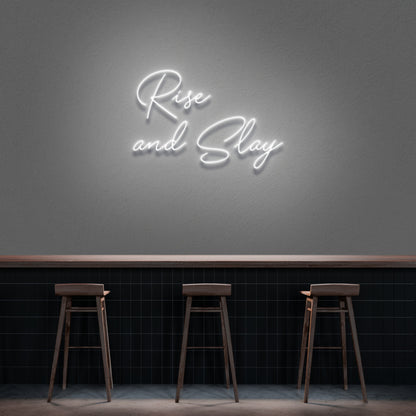 Rise And Slay Led Neon Sign | Shineneon