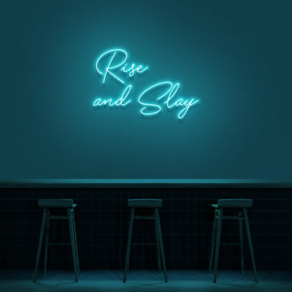 Rise And Slay Led Neon Sign | Shineneon