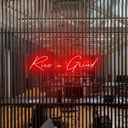 Rise N Grind Led Neon Sign | Shineneon