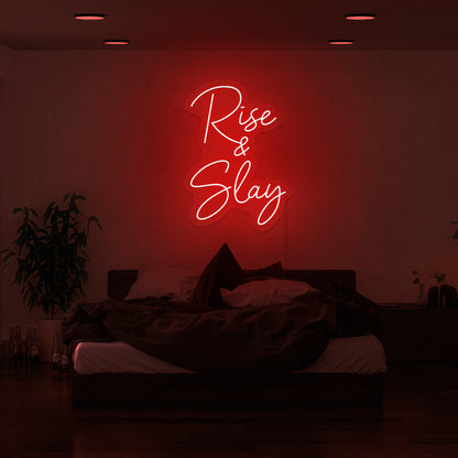Rise N Slay Led Neon Sign | Shineneon
