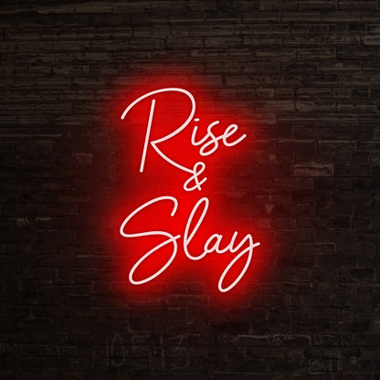 Rise N Slay Led Neon Sign | Shineneon