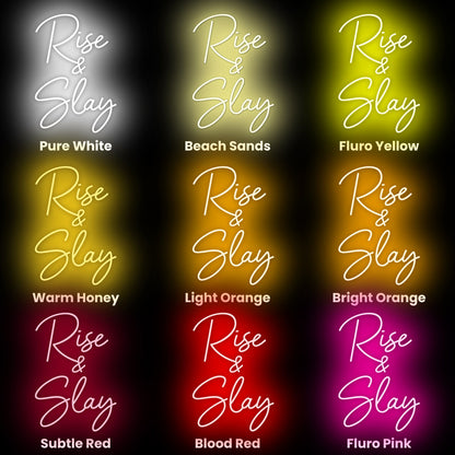 Rise N Slay Led Neon Sign | Shineneon