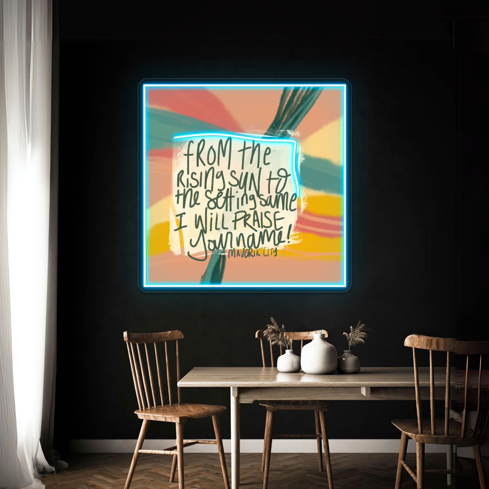 Rising Sun 1 Wall Artwork Neon Signs | Shineneon