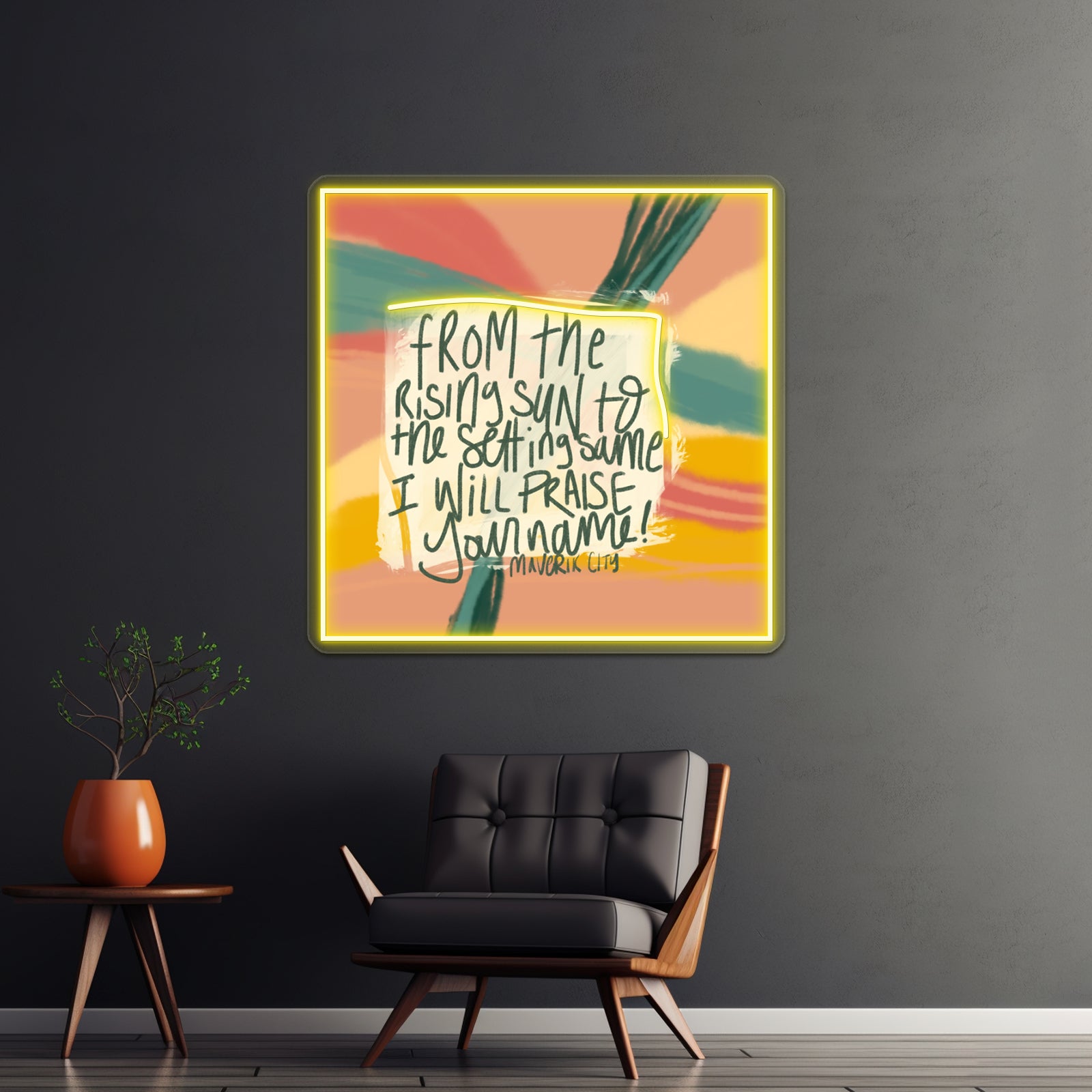 Rising Sun 1 Wall Artwork Neon Signs | Shineneon