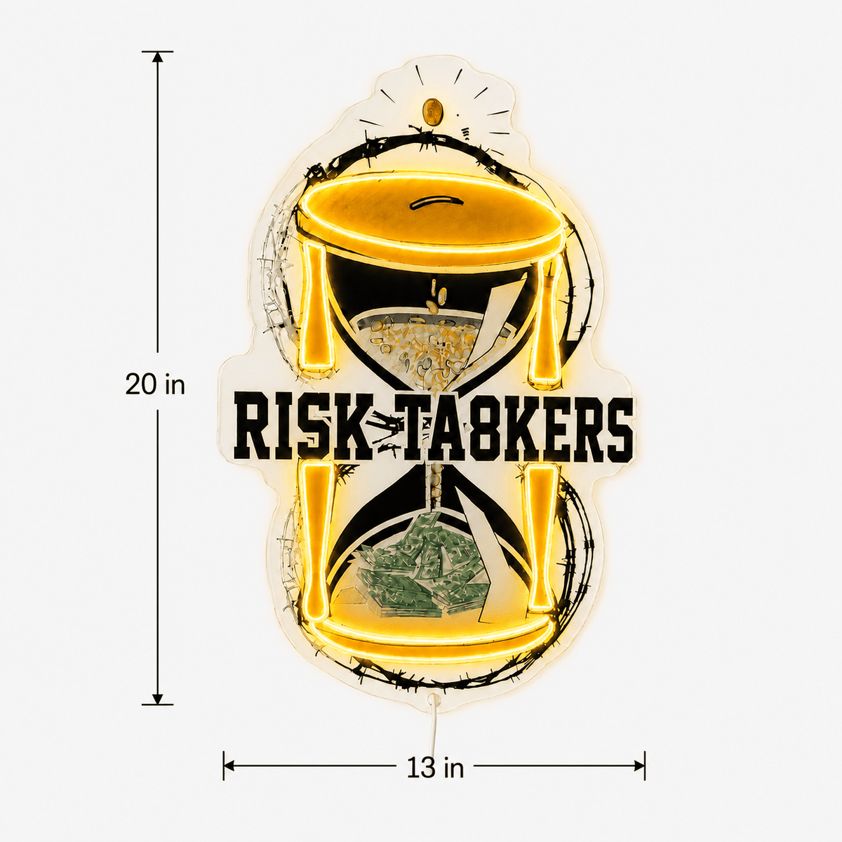 RISK TA8KERS Custom LED Neon Sign - Shineneon