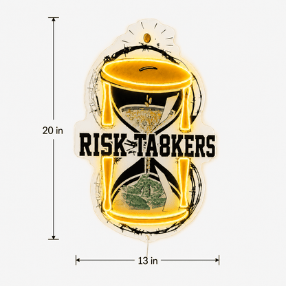 RISK TA8KERS Custom LED Neon Sign - Shineneon