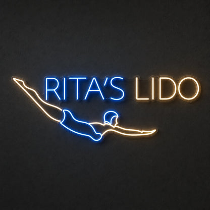 Ritass Lido LED Neon Sign Garage Man Cave Neon Sign main product image