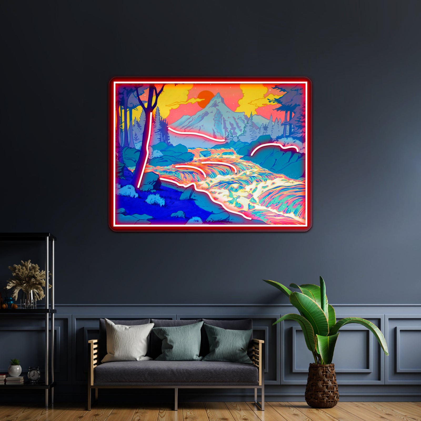 River Artwork Led Neon Signs | Shineneon