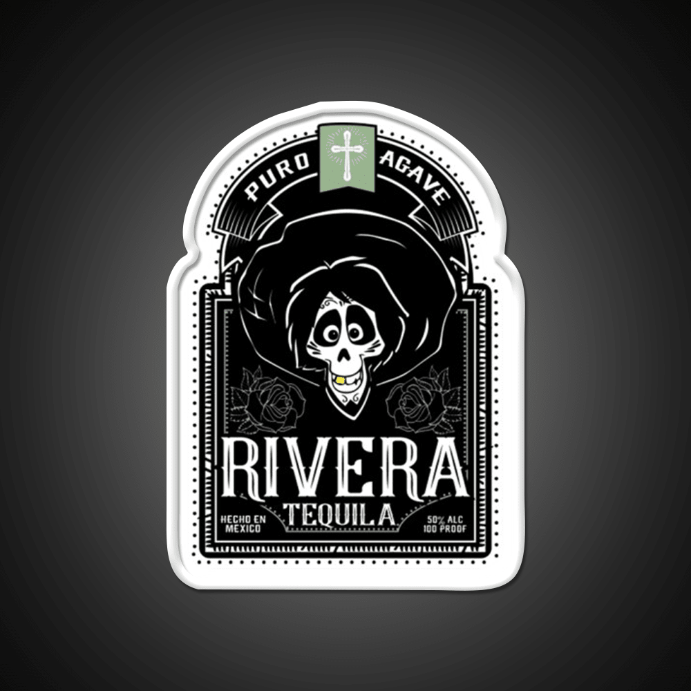 Rivera Tequila Party Drink Tequila Led Neon Sign Rgb Color - Shineneon