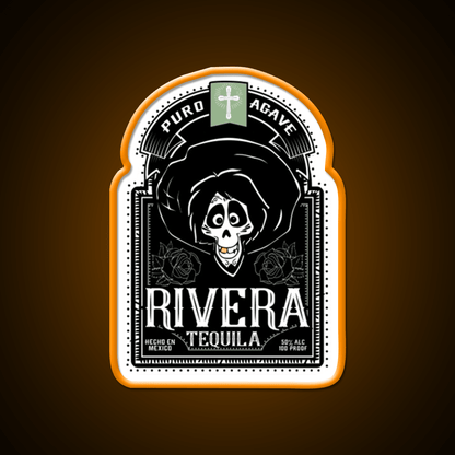 Rivera Tequila Party Drink Tequila Led Neon Sign Rgb Color - Shineneon