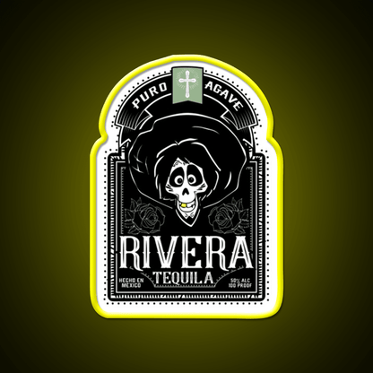 Rivera Tequila Party Drink Tequila Led Neon Sign Rgb Color - Shineneon