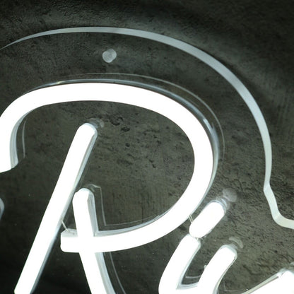 Riyaan Tej White Led Neon Sign - Shineneon
