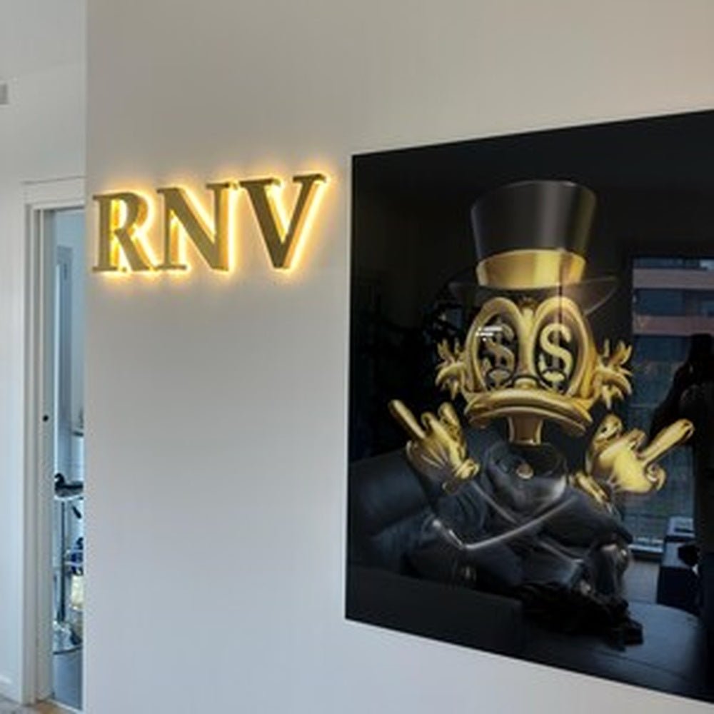 Rnv 3D Backlit Channel Letters Led Light Sign - Shineneon