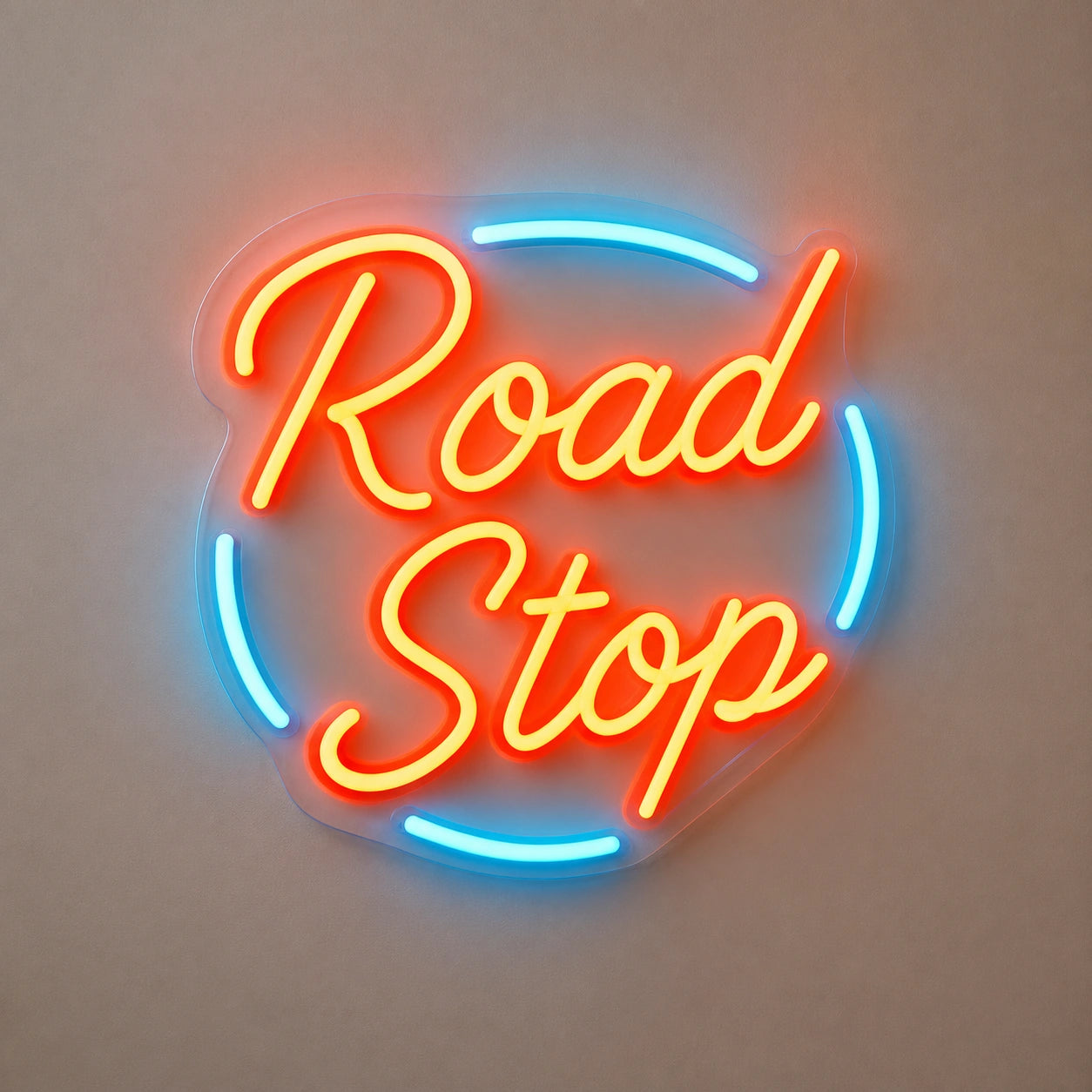 Road Stop Motel Vintage LED Neon Sign main product image