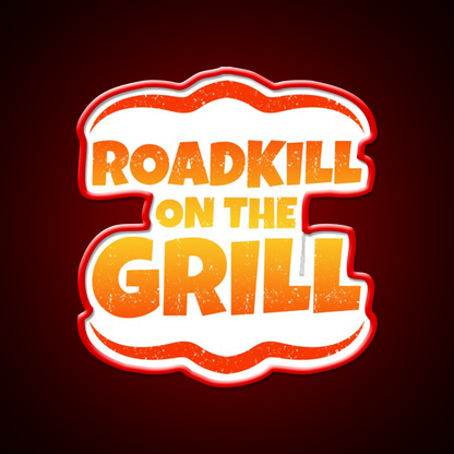 Roadkill On The Grill Man Cave Bar Led Neon Sign Rgb Color