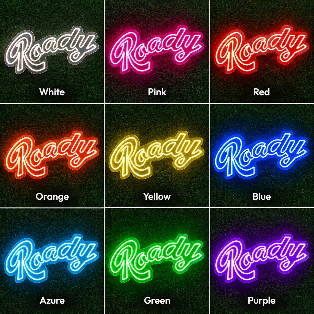 Roady Script LED Neon Sign - Shineneon