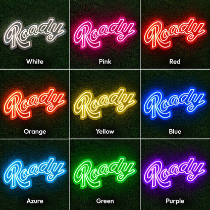 Roady Script LED Neon Sign - Shineneon