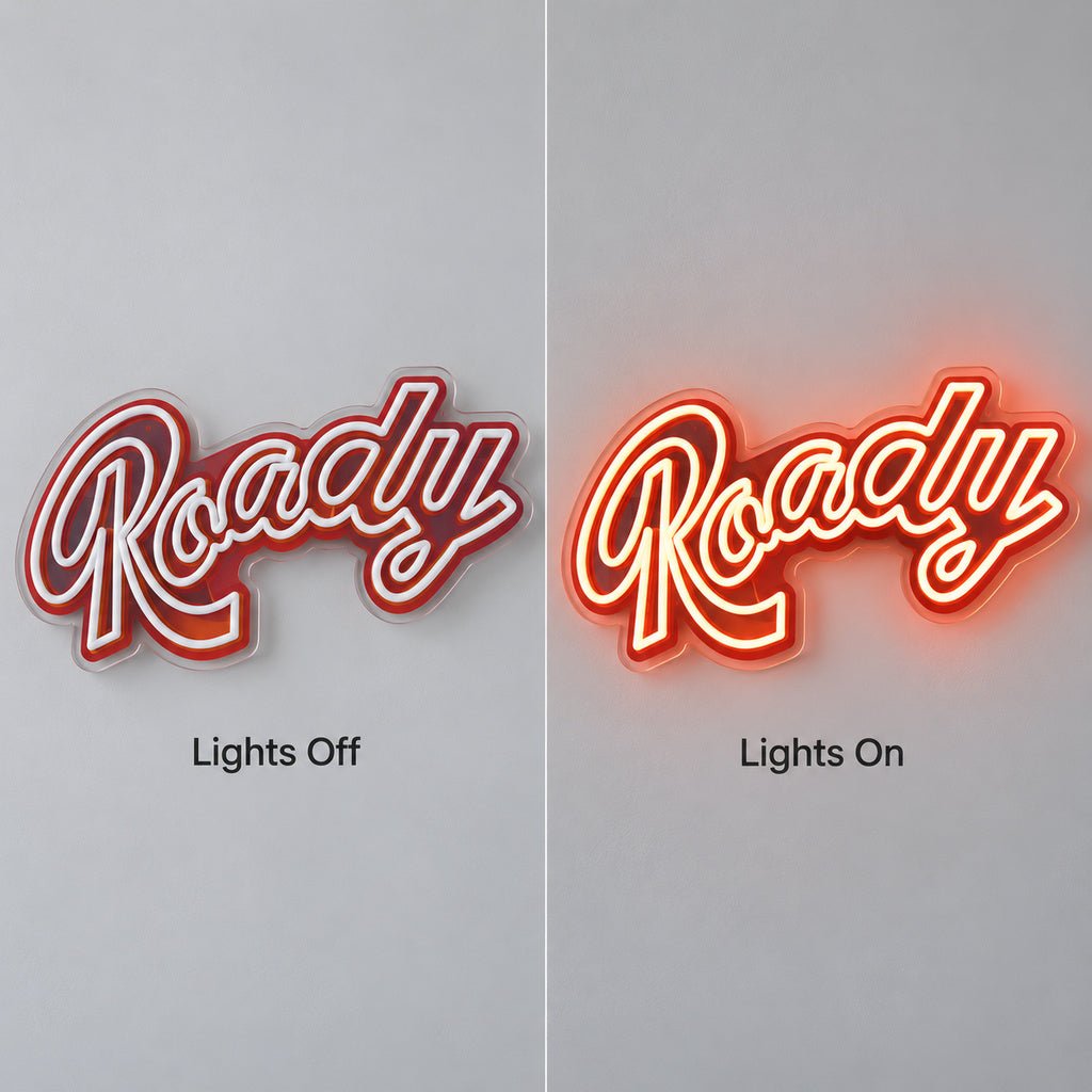 Roady Script LED Neon Sign - Shineneon