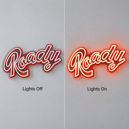 Roady Script LED Neon Sign - Shineneon