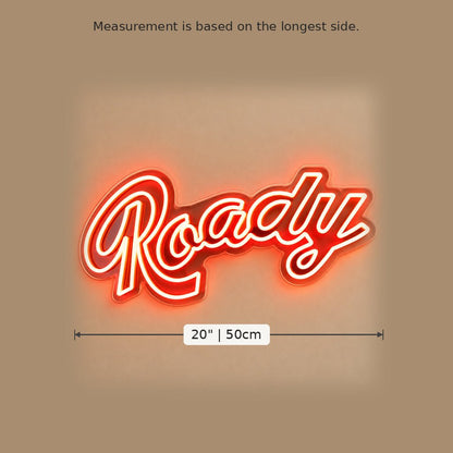 Roady Script LED Neon Sign - Shineneon