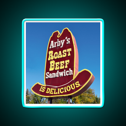 Roast Beef Fast Food Led Neon Sign For Burger Place Rgb Color