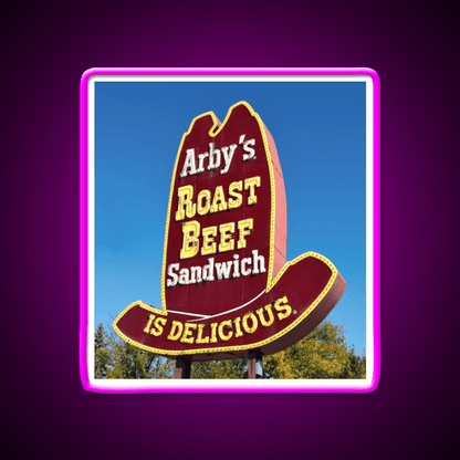 Roast Beef Fast Food Led Neon Sign For Burger Place Rgb Color - Shineneon