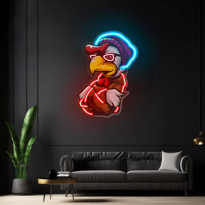 Roaster Hoodie Led Neon Sign Light Custom Led Signs - Shineneon