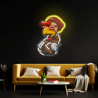 Roaster Hoodie Led Neon Sign Light Custom Led Signs - Shineneon