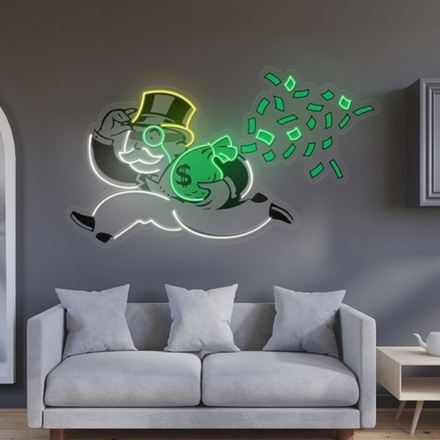 Robber Baron Neon Acrylic Artwork | Shineneon