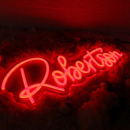Robertson Red Led Neon Sign - Shineneon