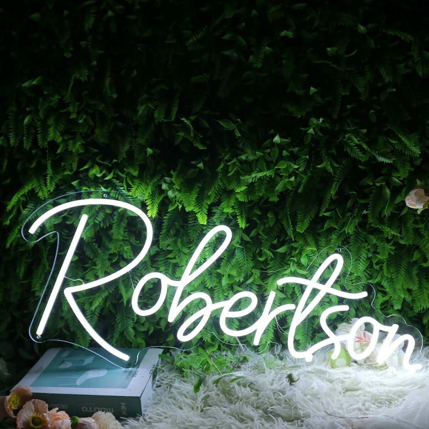 Robertson White Led Neon Sign - Shineneon