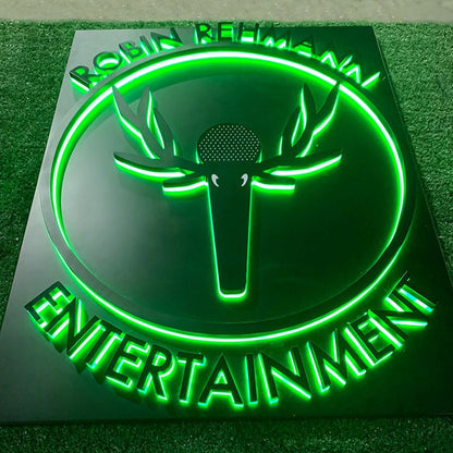 Robin Entertainment 3D Backlit Channel Letters Led Light Sign - Shineneon