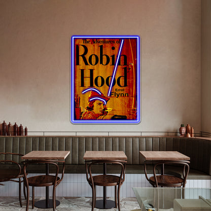 Robin Hood Vintage Rare Movie Poster Print Wall Artwork Neon Signs | Shineneon
