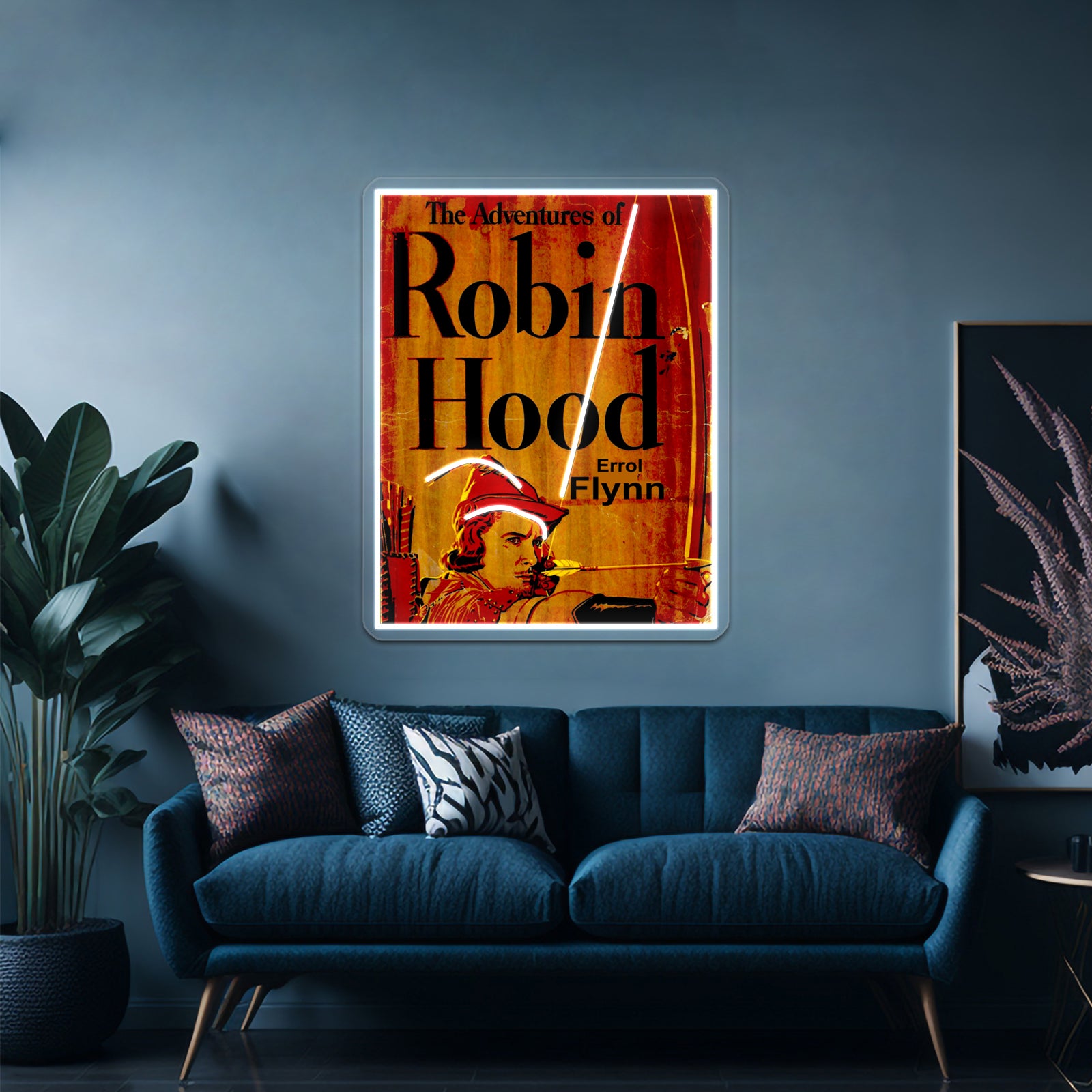 Robin Hood Vintage Rare Movie Poster Print Wall Artwork Neon Signs | Shineneon