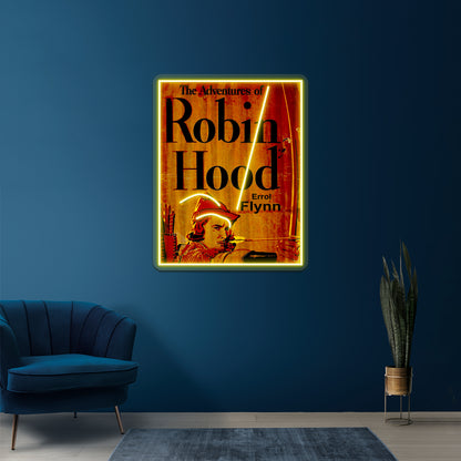 Robin Hood Vintage Rare Movie Poster Print Wall Artwork Neon Signs | Shineneon