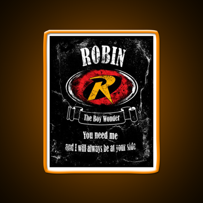 Robin Whiskey Style Whiskey Drink Bar Led Neon Sign Rgb Color