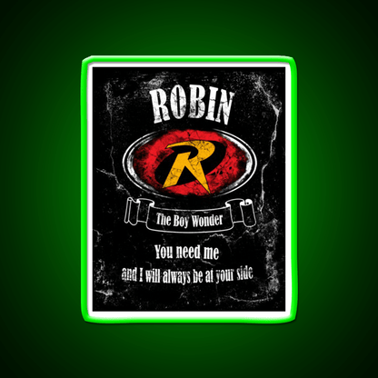 Robin Whiskey Style Whiskey Drink Bar Led Neon Sign Rgb Color - Shineneon