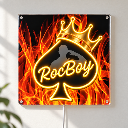 RocBoys Custom LED Neon Sign Updated