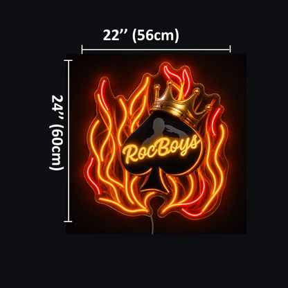 RocBoys Custom LED Neon Sign - Shineneon