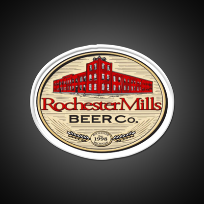 Rochester Mills Beer Co Beer Bar Decor Led Neon Sign Rgb Color