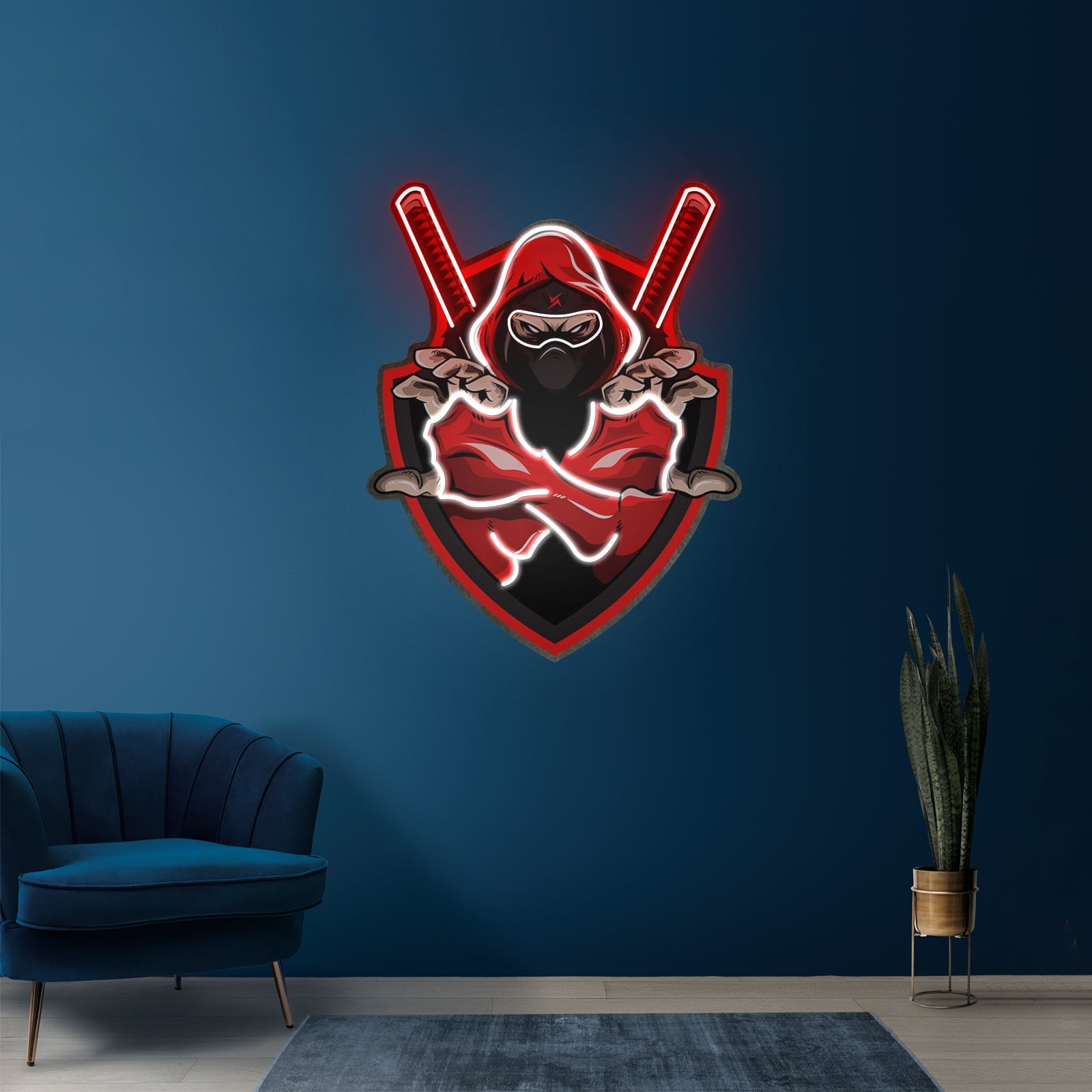 Rock And Skull Led Neon Sign Light Custom Led Signs - Shineneon
